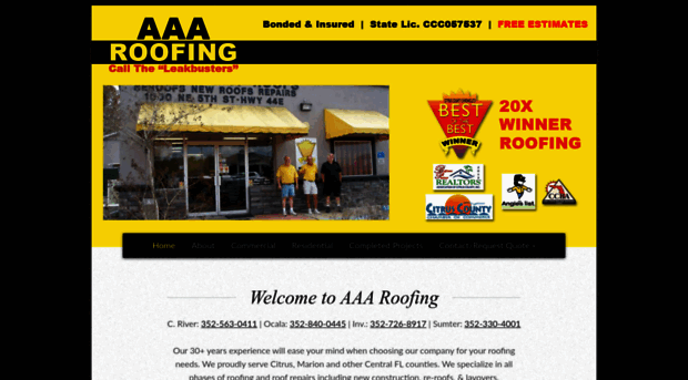 aaaroofingflorida.com