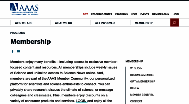 aaasmember.org