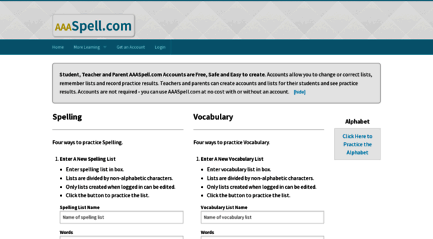 aaaspell.com