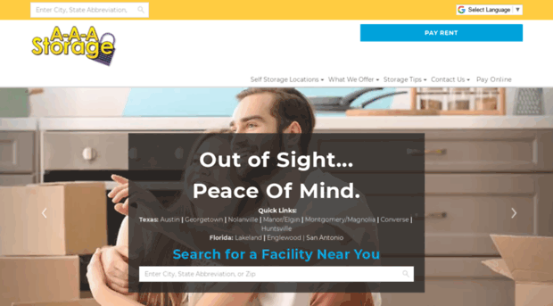 aaastorage.com