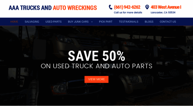 aaatruckandautowrecking.com