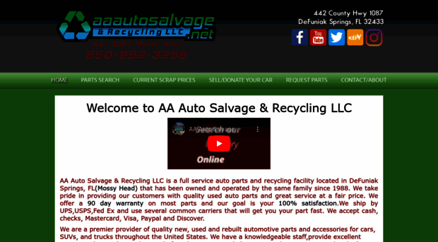 aaautosalvage.net