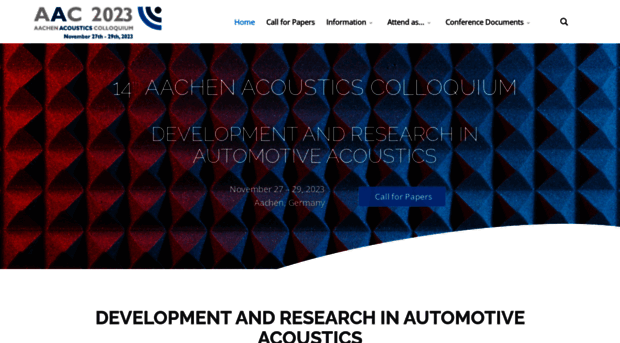 aachen-acoustics-colloquium.com