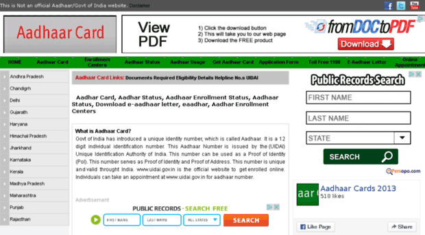 aadhaarcard2013.in