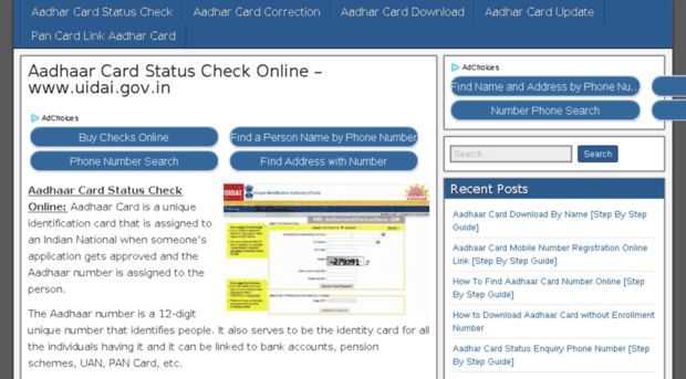aadharcardstatuschecks.com