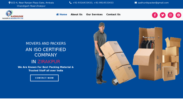 aadhunikpackersandmovers.com