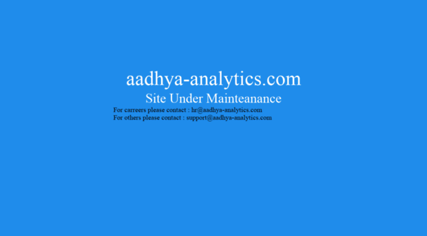 aadhya-analytics.com