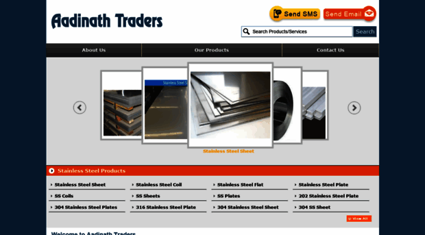 aadinathtraders.com