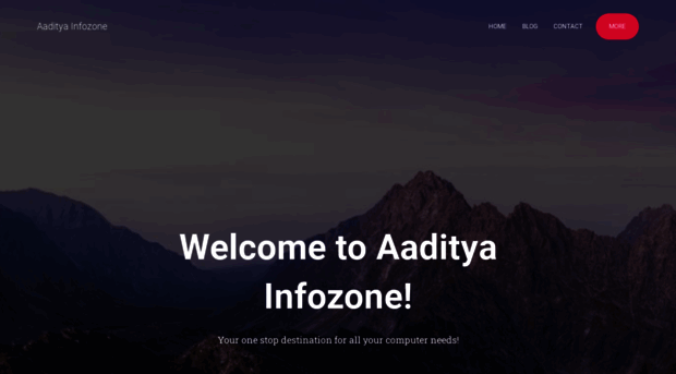 aadityainfozone.com