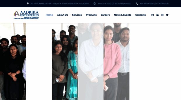 aadrikaenterprises.com