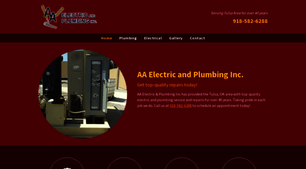 aaelectricandplumbing.com