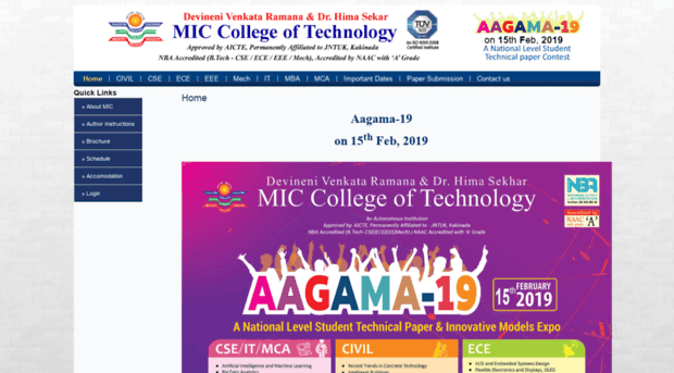 aagama.mictech.ac.in