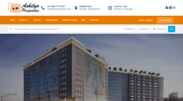 aahilyaproperty.com