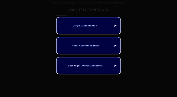 aahotelsegypt.com