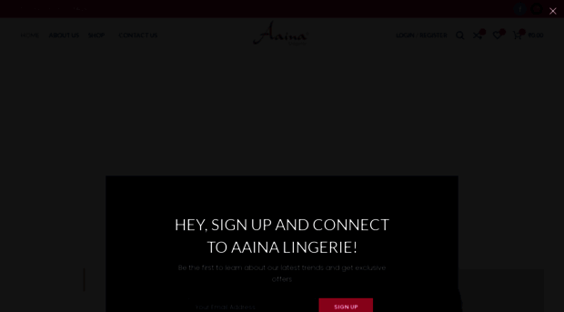 aainalingerie.com