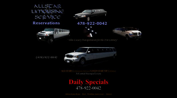 aallstarlimo.com