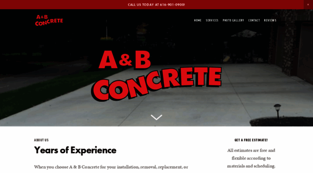 aandbconcrete.com