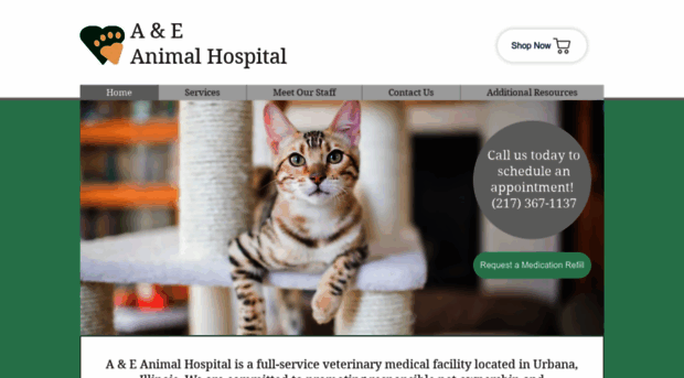 aandeanimalhospital.com