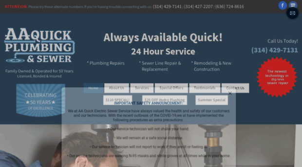 aaquicksewerservice.com