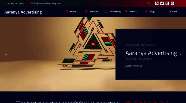 aaranyaadvertising.com