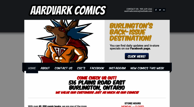 aardvarkcomics.com