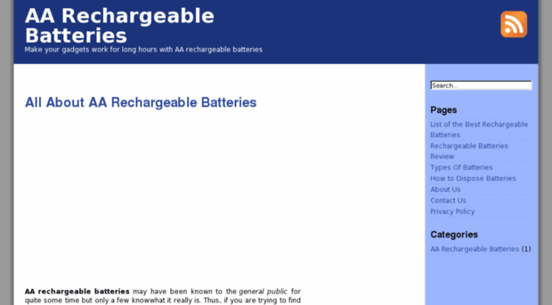 aarechargeablebatteries.org
