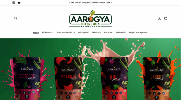 aarogyanutrimix.in