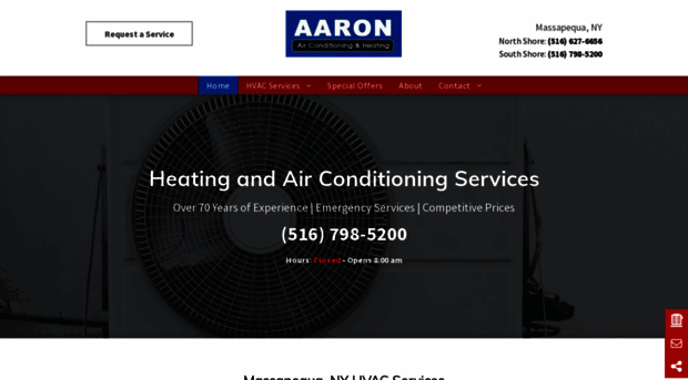 aaronairconditioning.com