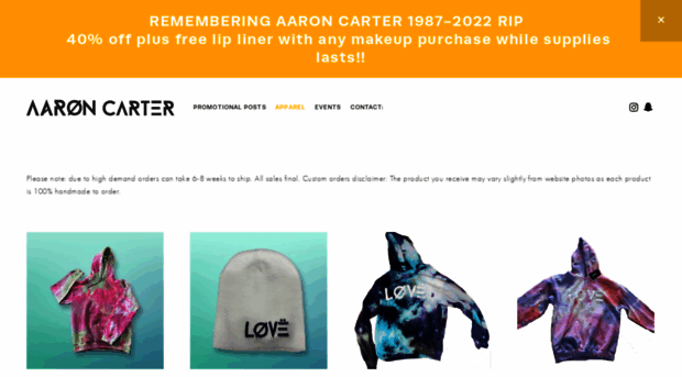 aaroncarter.com