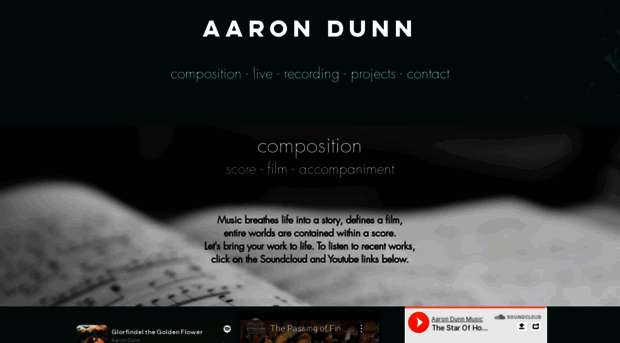 aarondunnmusic.com