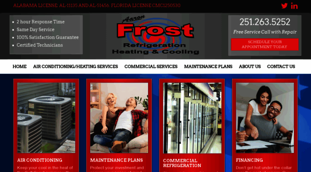 aaronfrostcooling.com