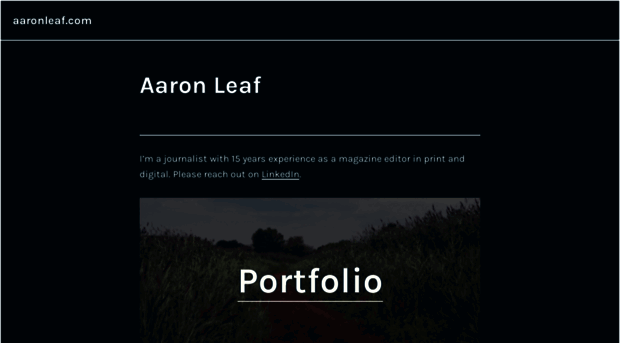 aaronleaf.com