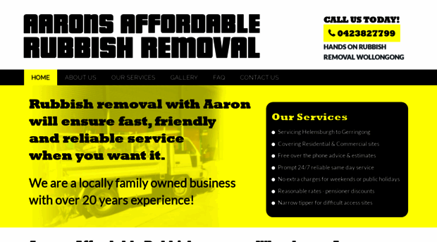 aaronsaffordablerubbishremoval.com.au