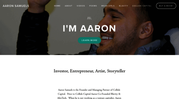 aaronsamuelspoetry.com