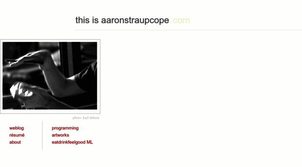 aaronstraupcope.com