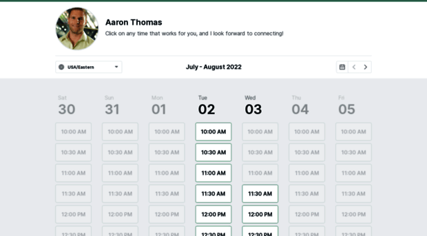 aaronthomas.youcanbook.me