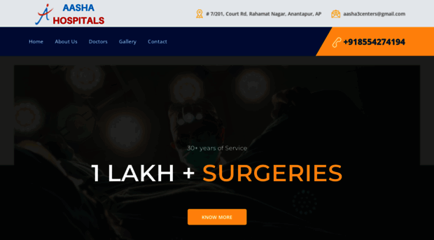 aashahospitals.com