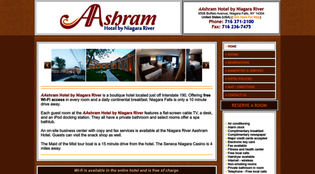 aashramhotelbyniagarariver.com