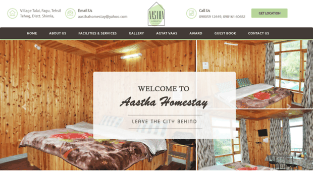 aasthahomestay.com