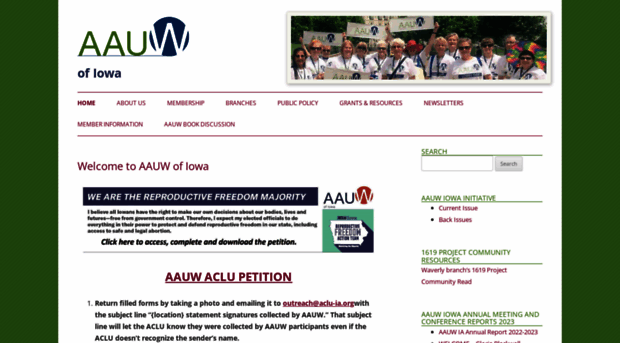 aauw-ia.aauw.net