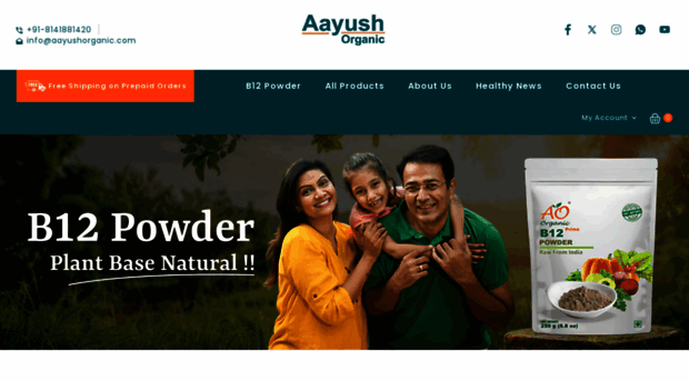aayushorganic.com