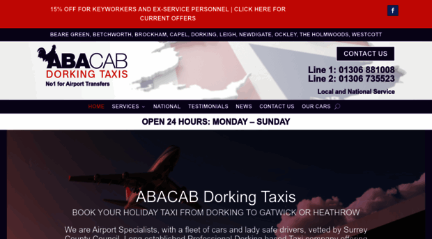 abacabdorkingtaxis.co.uk