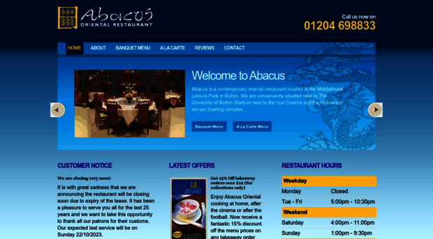abacusrestaurant.co.uk