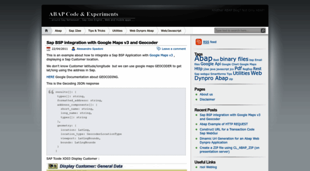 abapcodexperiments.wordpress.com