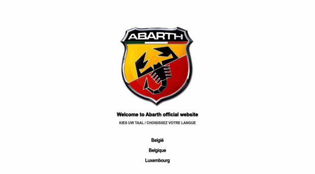 abarthbelgium.be