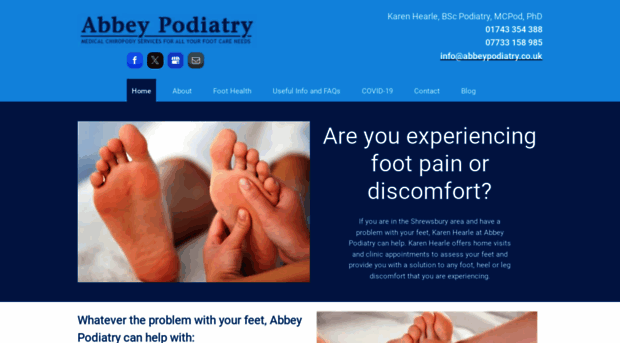 abbeypodiatry.co.uk