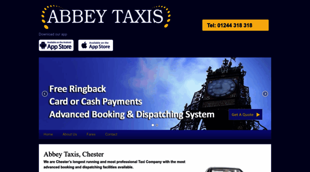 abbeytaxis.net