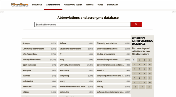 abbreviations.woxikon.com