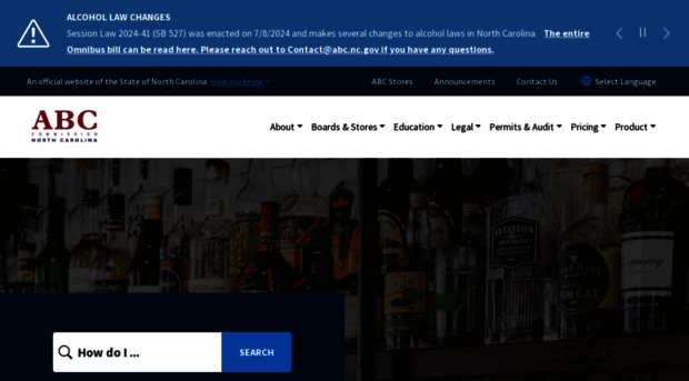 abc2.nc.gov - Home Page | NC ABCC - Abc 2 NC