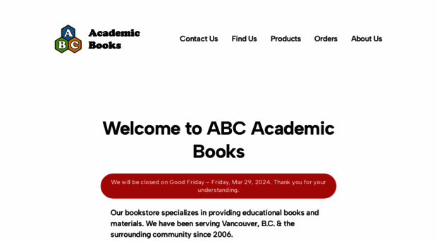 abcacademicbooks.com